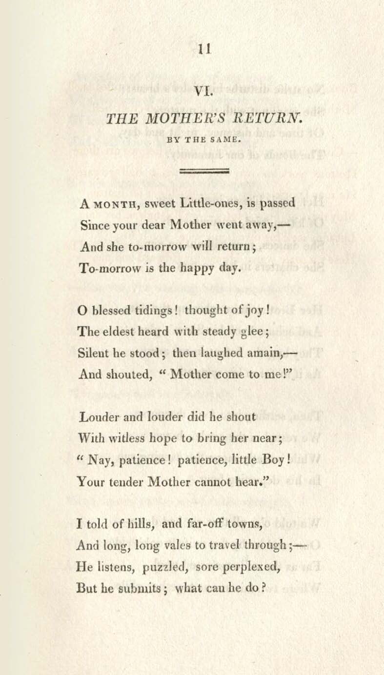 the mother poem
